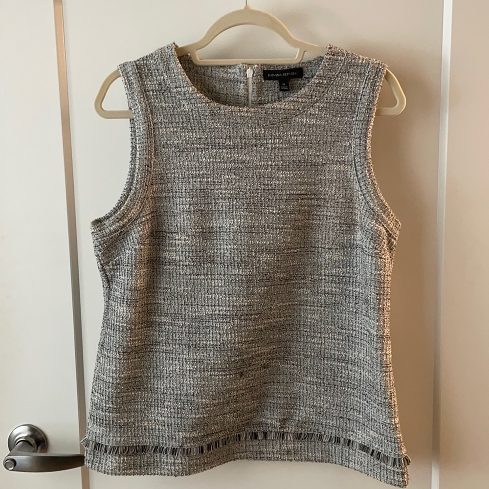 Banana Republic Fringe Work Tank